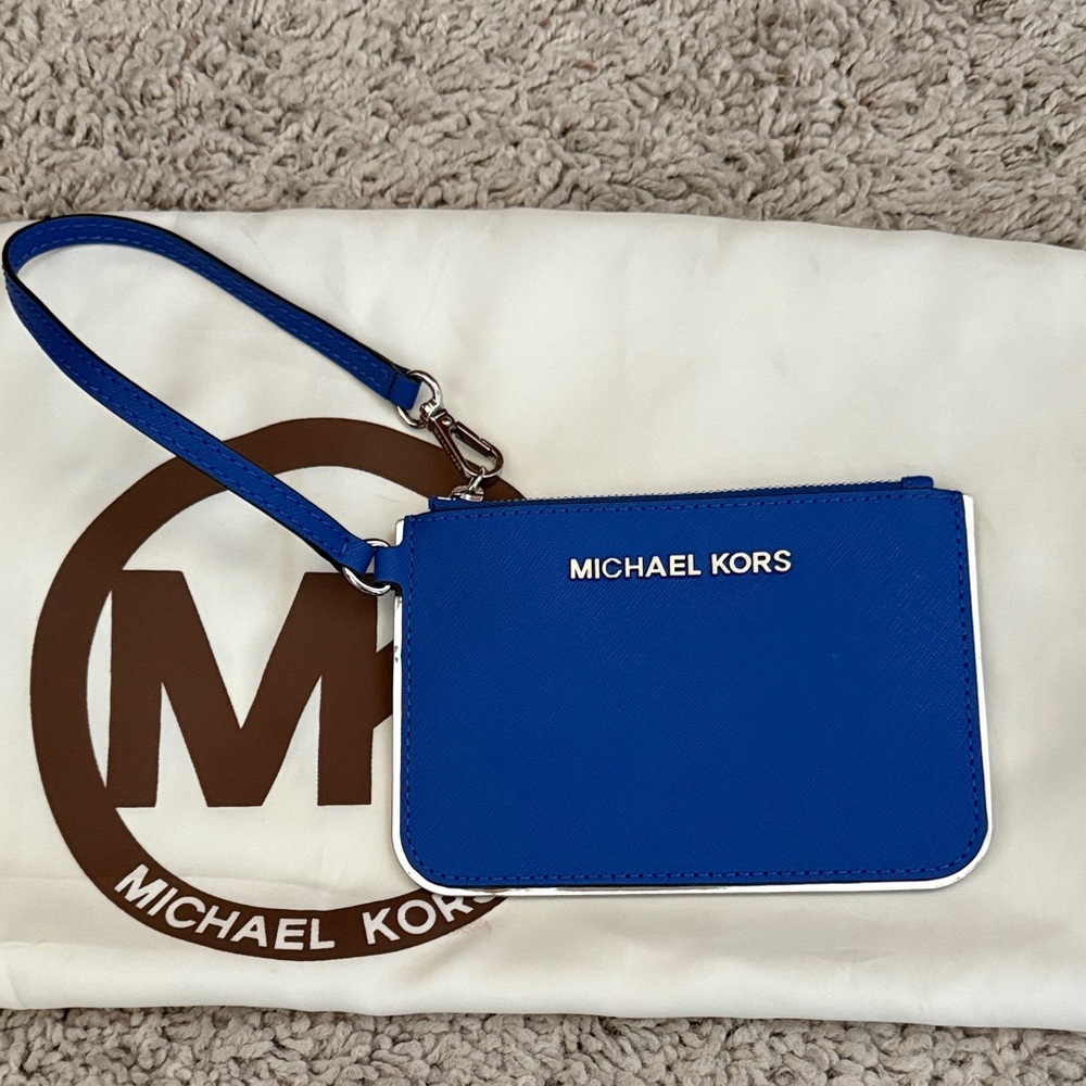 Michael Kors Royal Blue Wristlet